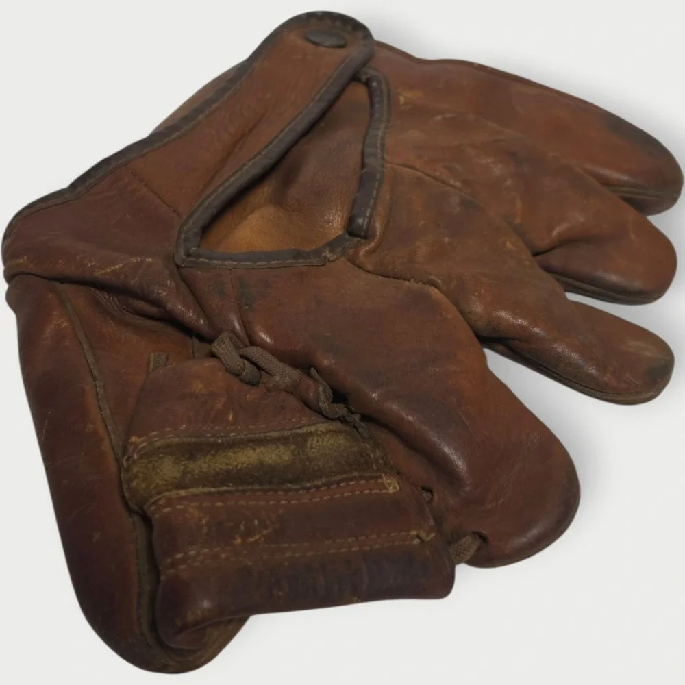Vintage Wilson A2130 Ball Hawk Irv Noren USA Leather Baseball Glove